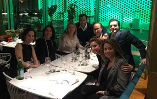 Cena tras un curso impartido en el COEC