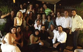 Cena de verano en Clínica López Giménez (julio 2013)