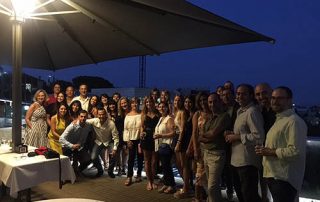 Cena de verano en la Clínica López Giménez